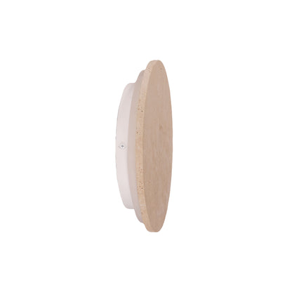 Tri-Colour LED Wall Light - Dot.25 Travertine