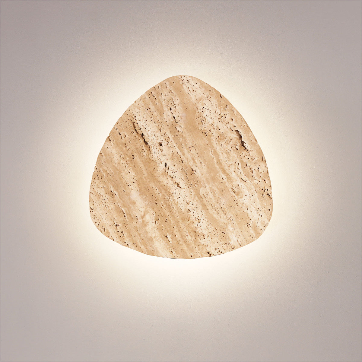 Tri-Colour LED Wall Light - Reul.20 Travertine