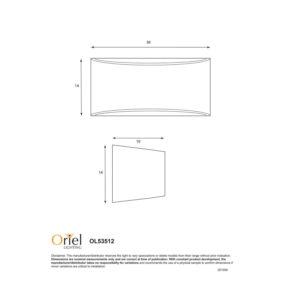 Plaster Finished Wall Washer - Lia