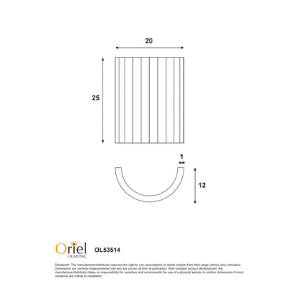 Plaster Finished Wall Light - Mia Wall Sconce