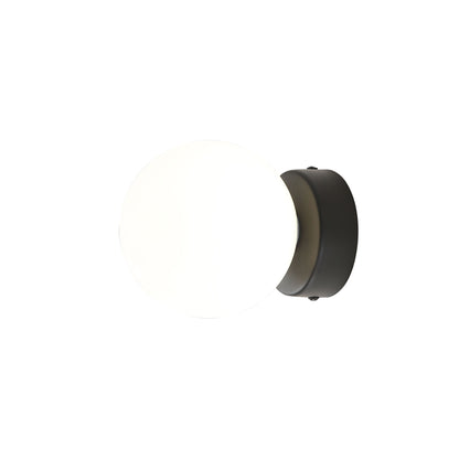 IP44 Opal Glass Vanity Light - Globo G9 Black