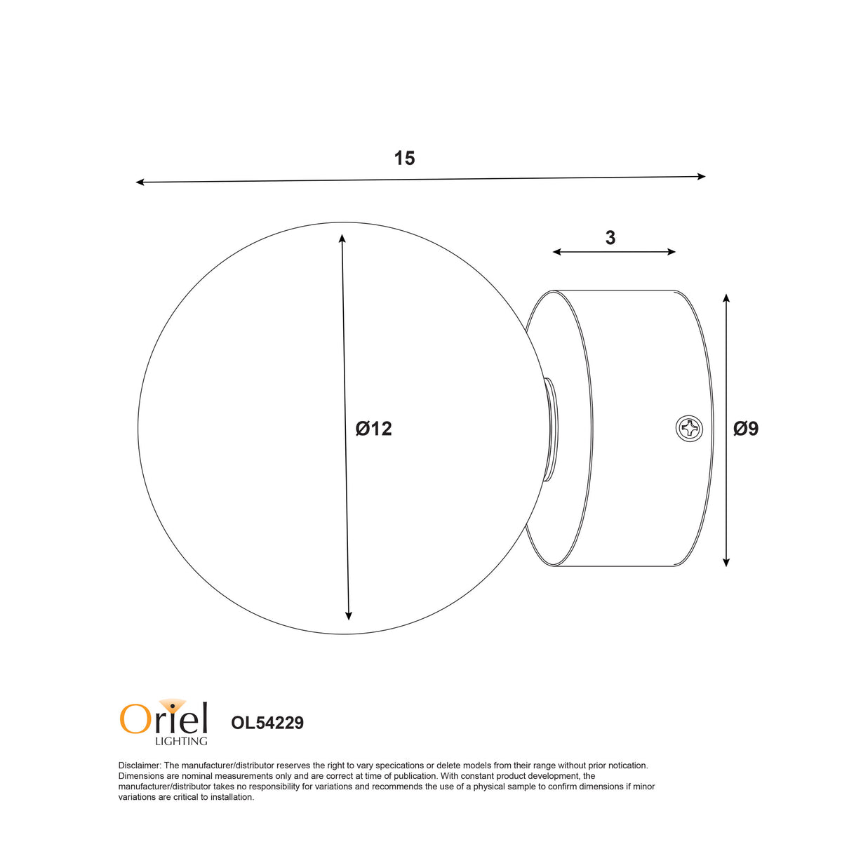 IP44 Ribbed Optic Glass Wall Light - Juni G9 Rose
