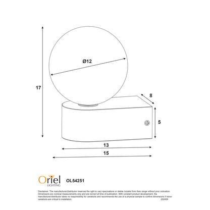 IP44 G9 Wall Light - Minne Chrome