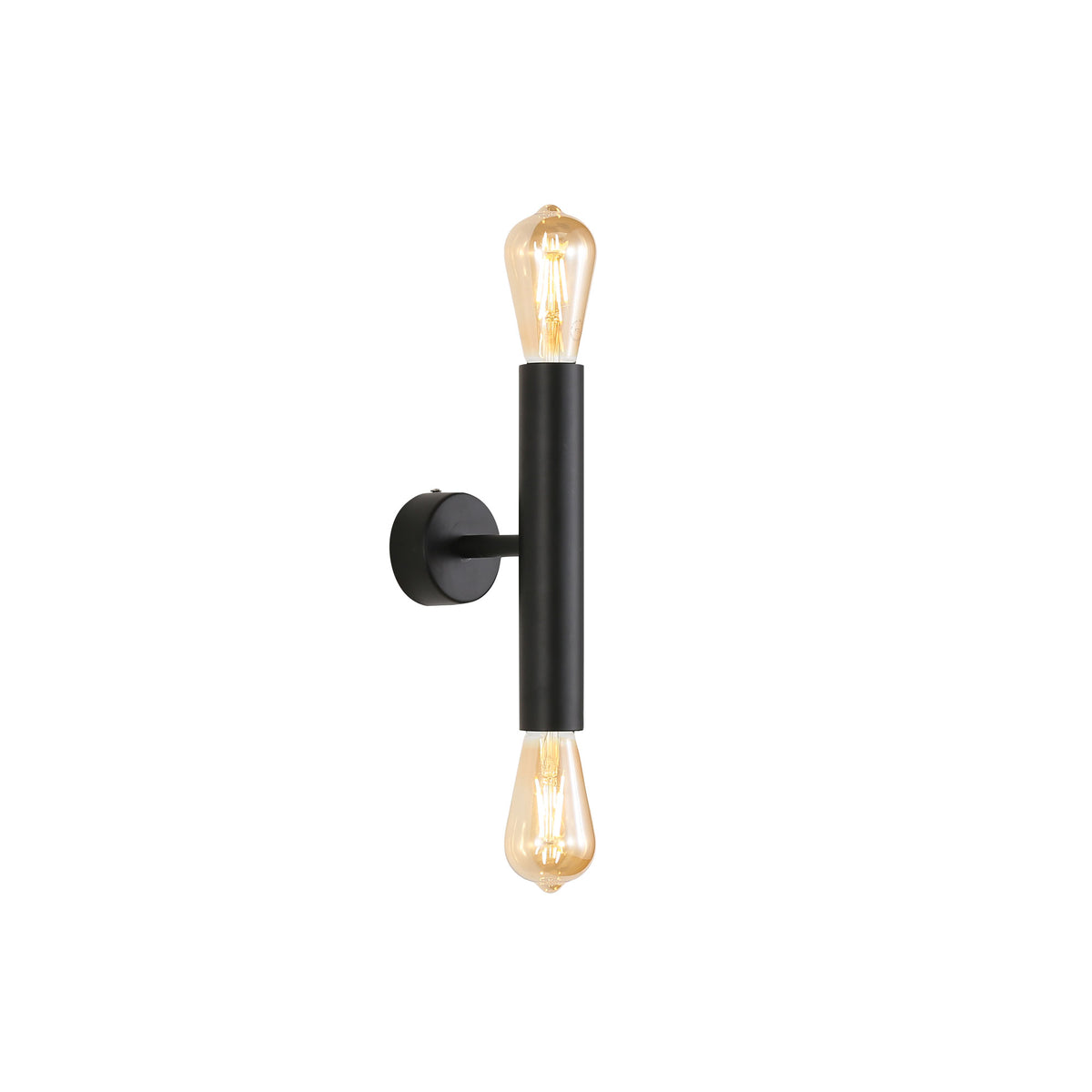 Twin Wall Light - Toli Black