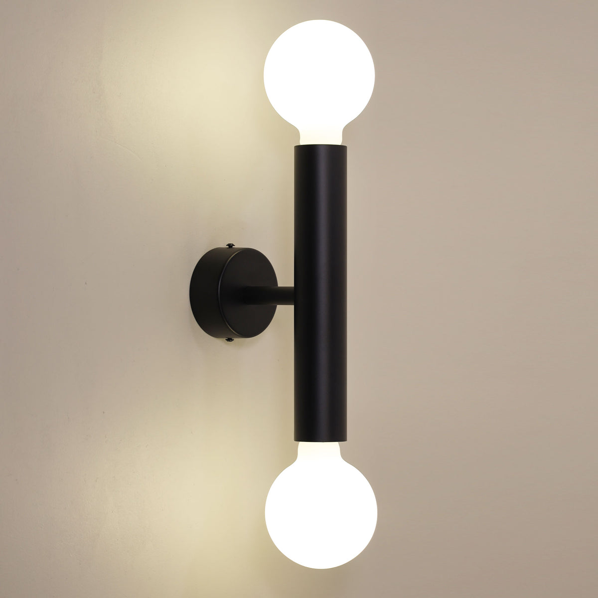 Twin Wall Light - Toli Black