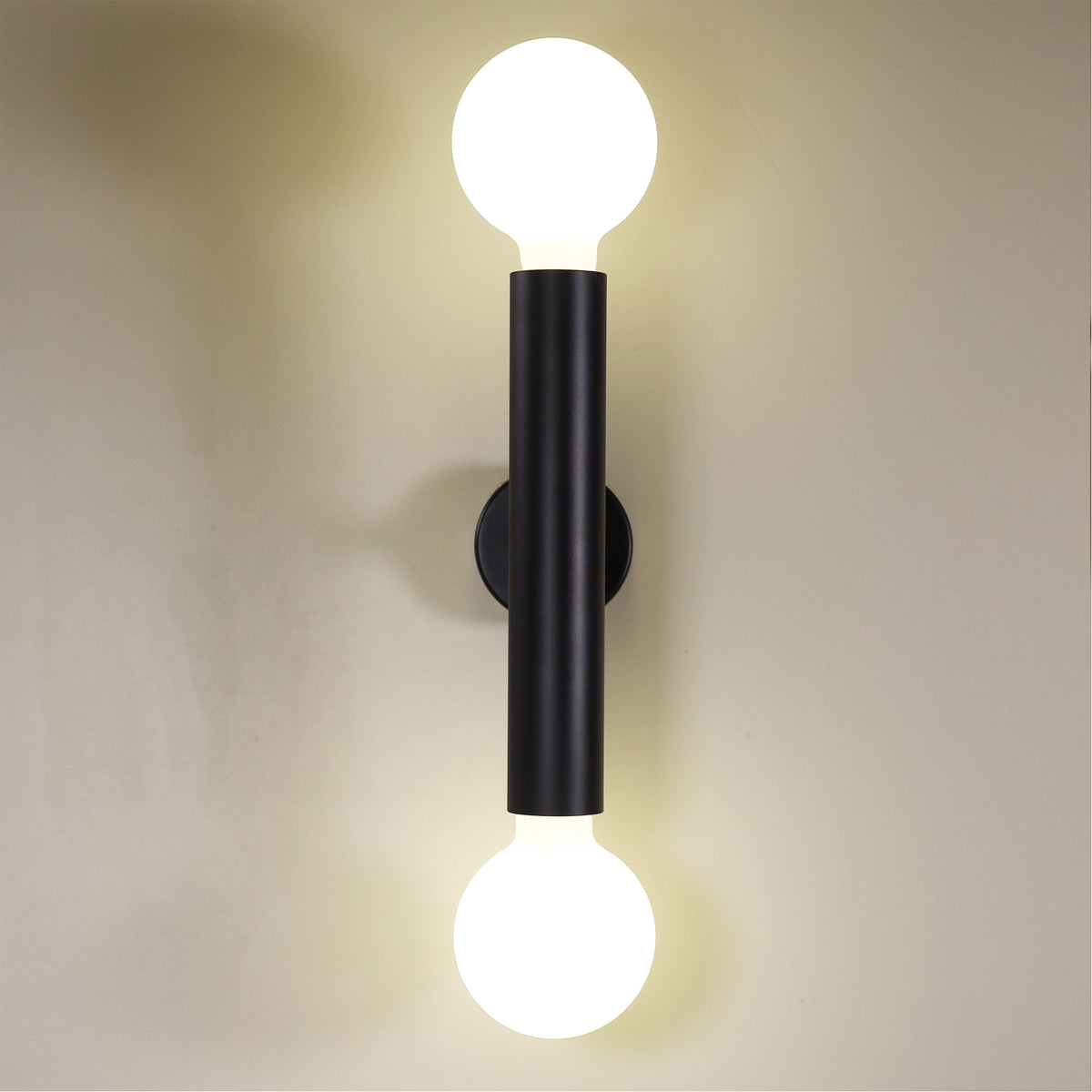 Twin Wall Light - Toli Black