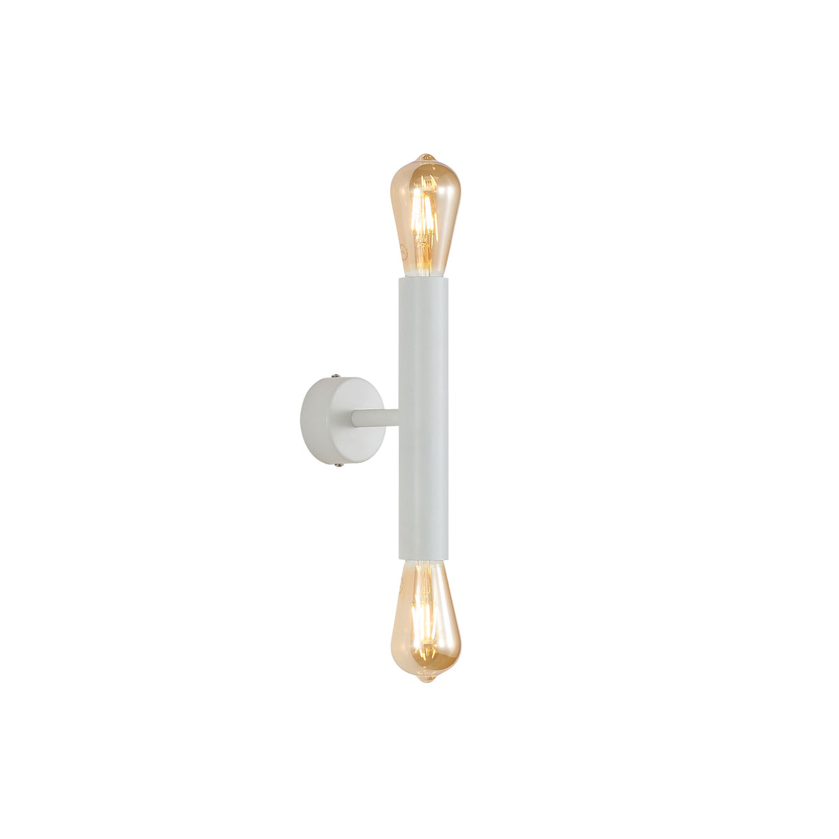 Twin Wall Light - Toli White