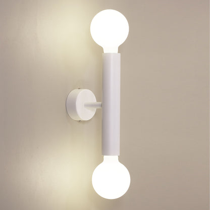 Twin Wall Light - Toli White
