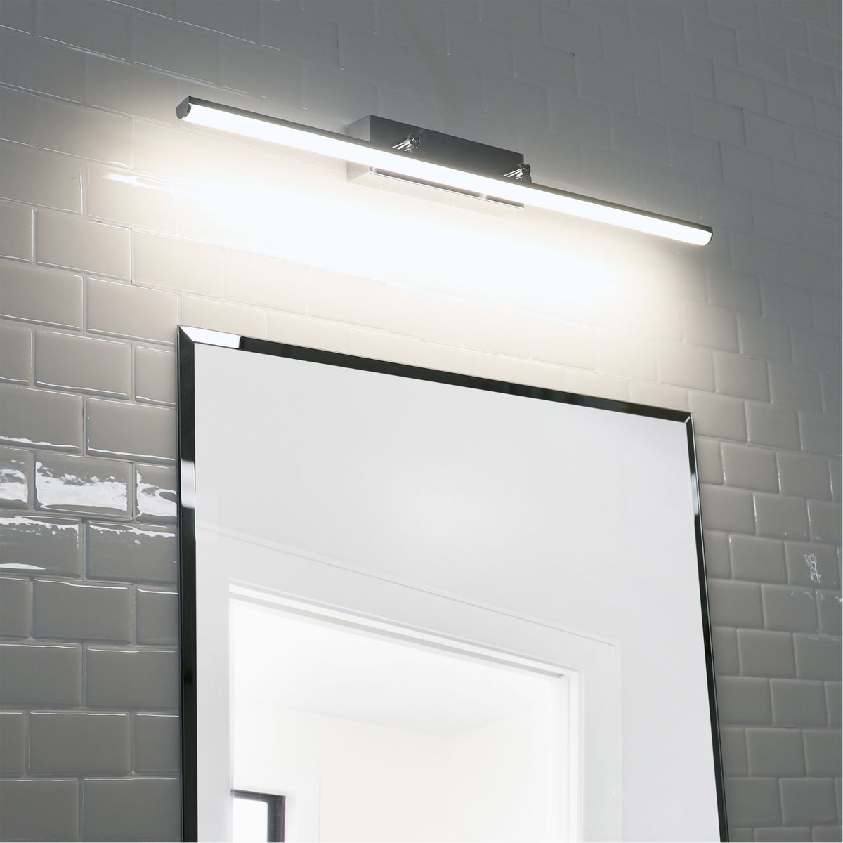 IP44 Tricolour LED Vanity Light - Kari.60 Chrome