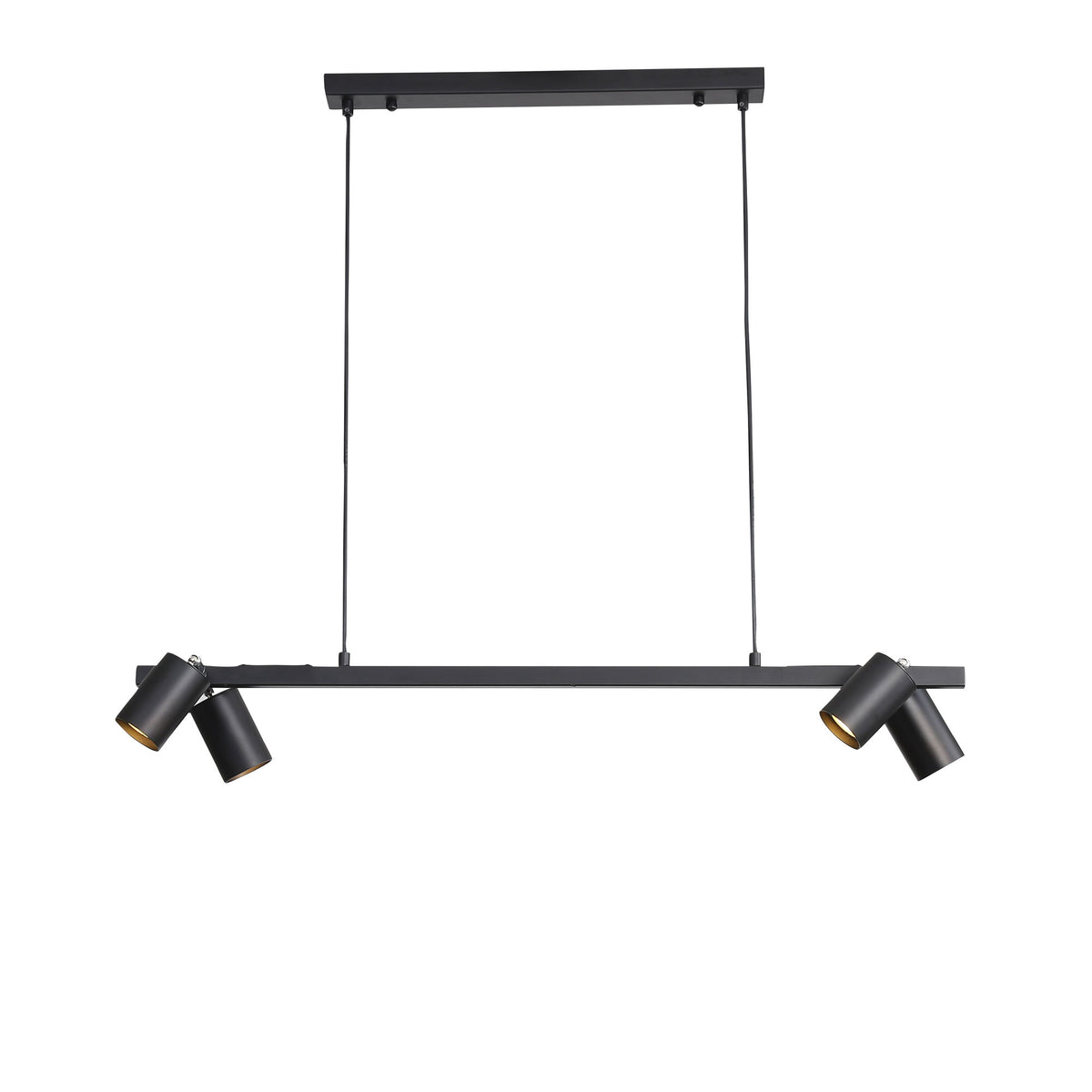 Black Linear Spotlight Pendant - Bridge 4 Black