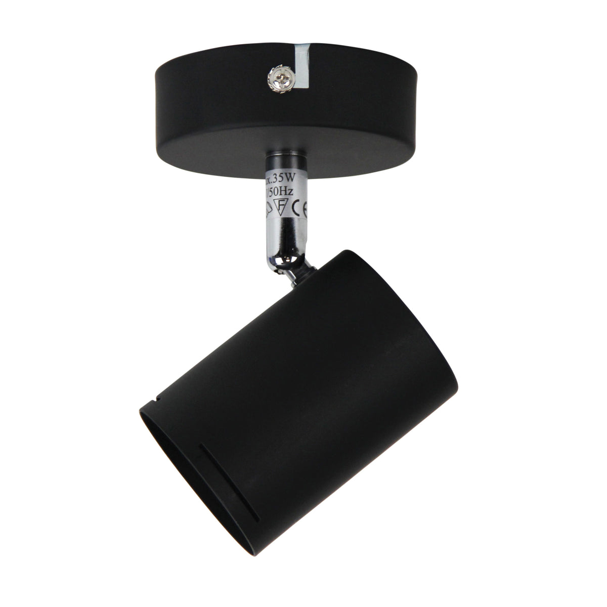 LED Ready Adjustable Spotlight - Baril Spot Black