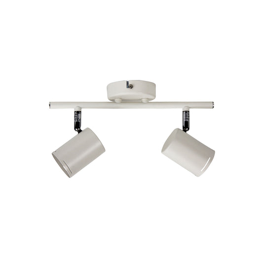 LED Ready Adjustable Spotlight - Baril 2 Light White