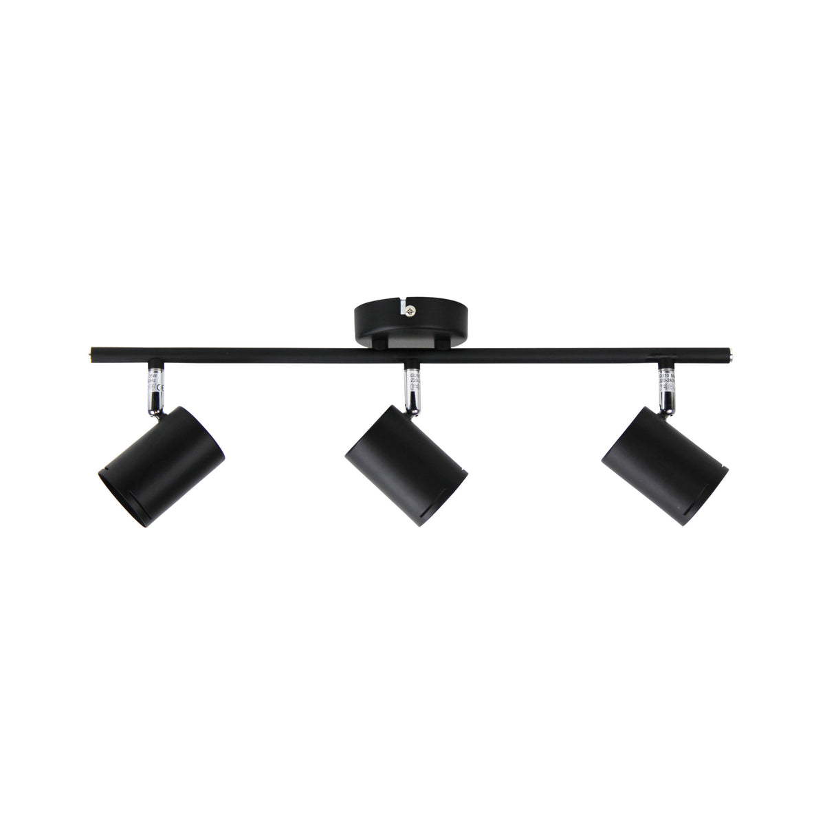 LED Ready Adjustable Spotlight - Baril 3 Light Black