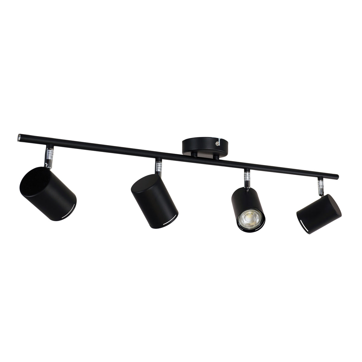 LED Ready Adjustable Spotlight - Baril 4 Light Black