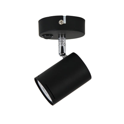 LED Ready Spotlight with Switch - Baril Switched Black