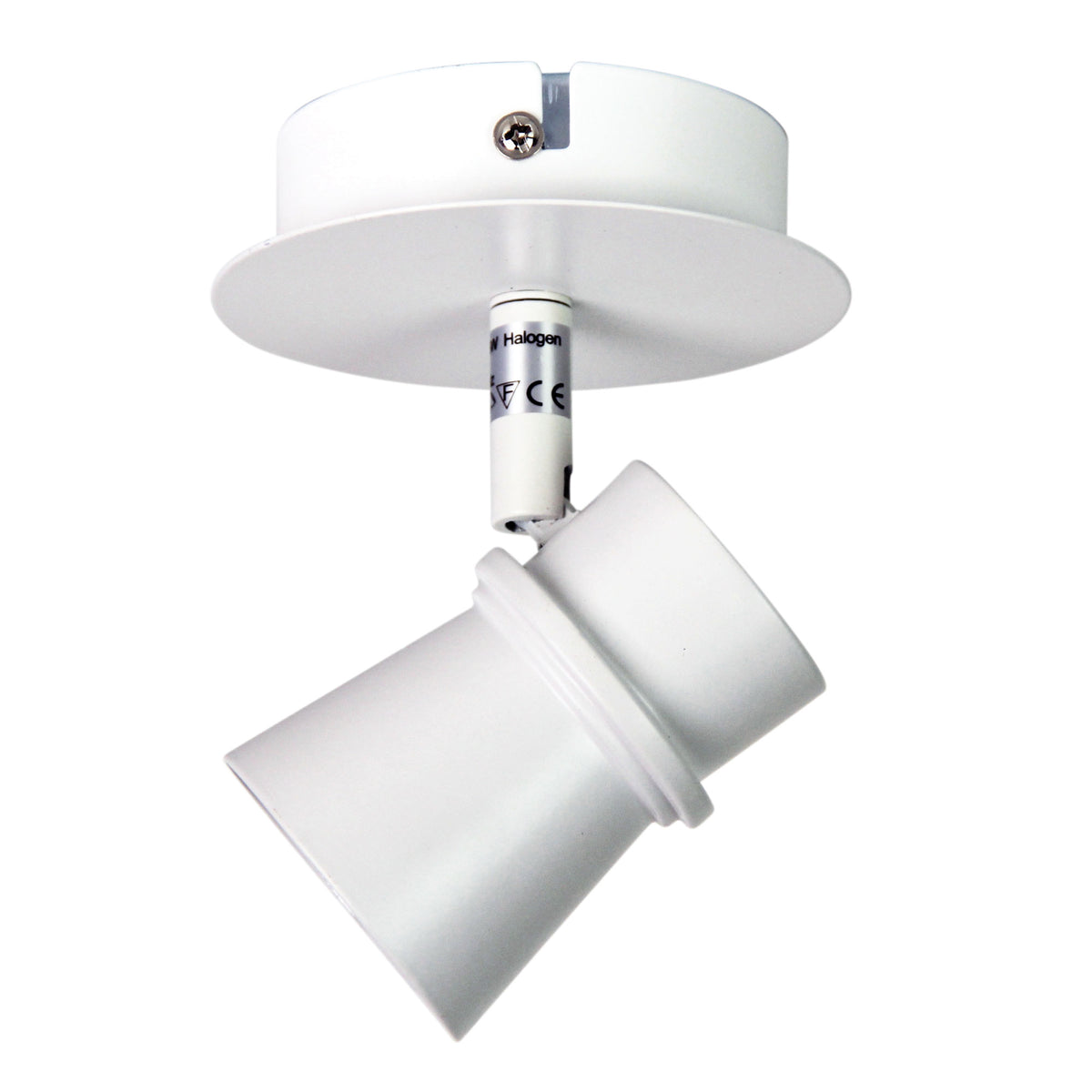 LED Ready Adjustable Spotlight GU10 White - Yarra 1 Light