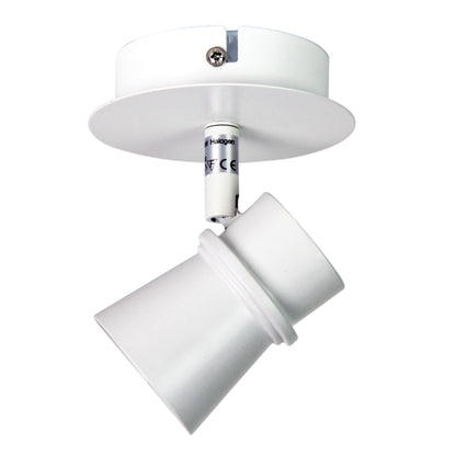 LED Ready Adjustable Spotlight GU10 White - Yarra 1 Light