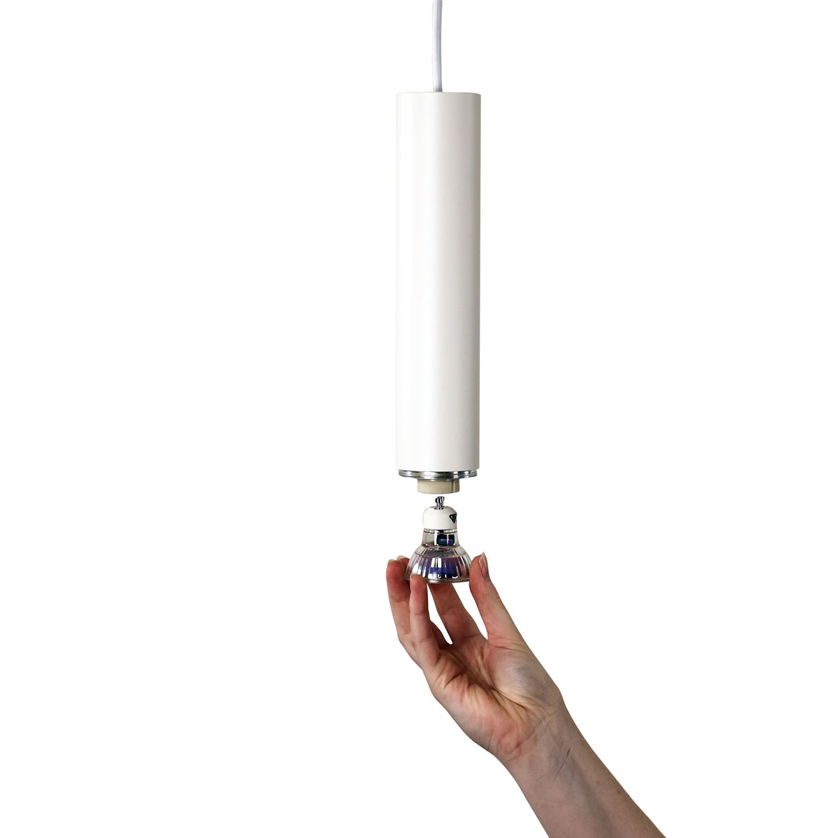 Urban Retro Pendant LED Ready - Tig White