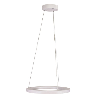 Modern Tricolour LED Halo Pendant - Nebula 40 CTS White