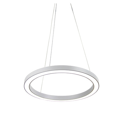 Modern Tricolour LED Halo Pendant - Nebula 40 CTS White