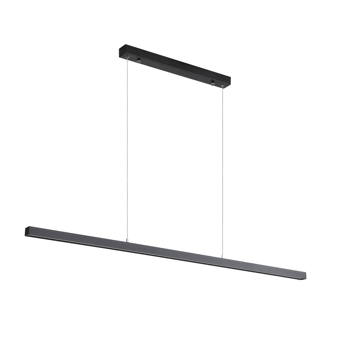 Slimline Tricolour LED Linear Pendant - Shard.1200 Black