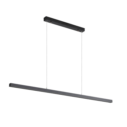 Slimline Tricolour LED Linear Pendant - Shard.1200 Black