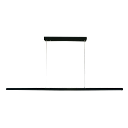 Slimline Tricolour LED Linear Pendant - Shard.1500 Black