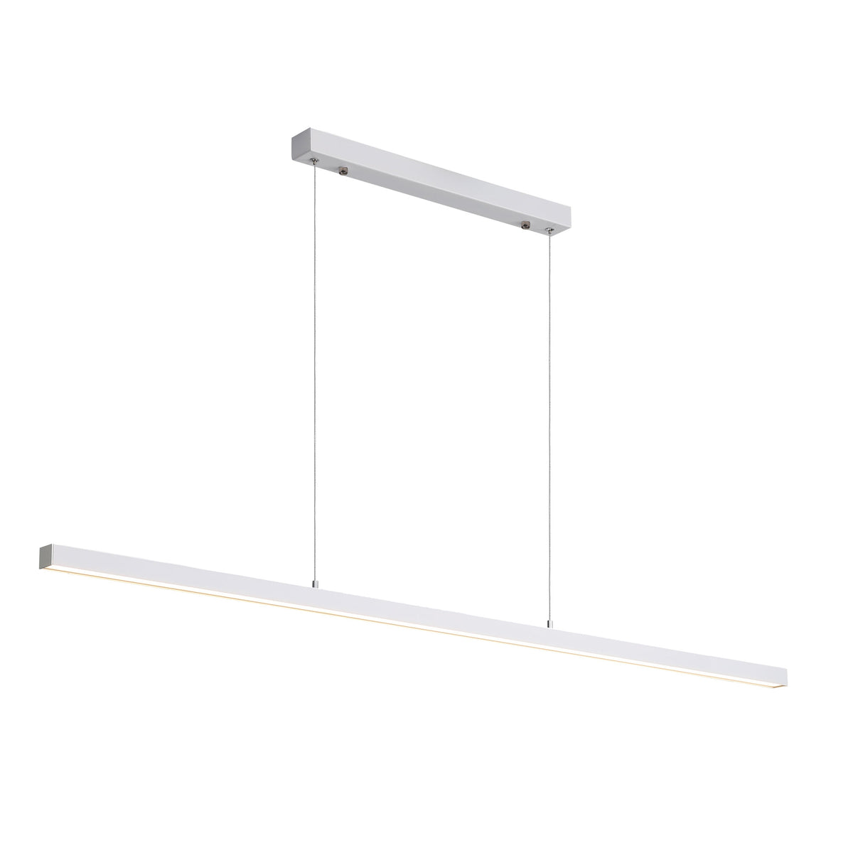 Slimline Tricolour LED Linear Pendant - Shard.1500 White