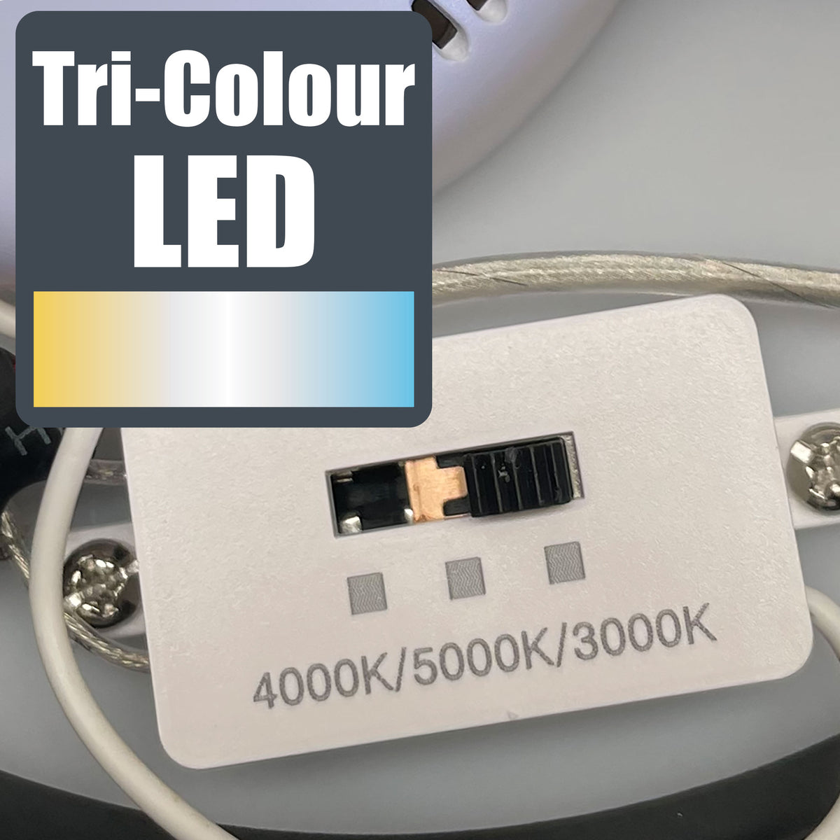 Slimline Tricolour LED Linear Pendant - Shard.1500 Black