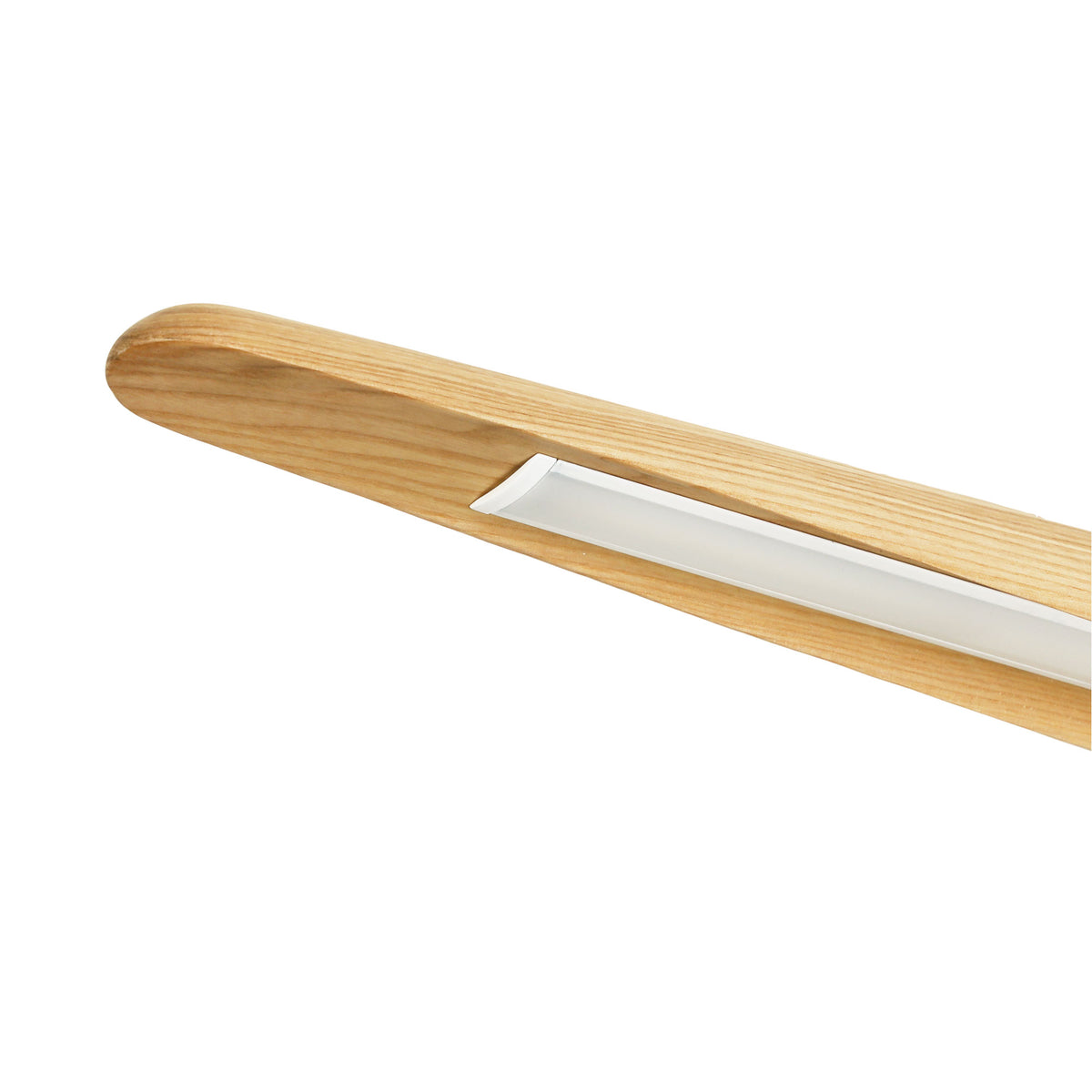 Ash Wood Tricolour LED Linear Pendant - Eastoft