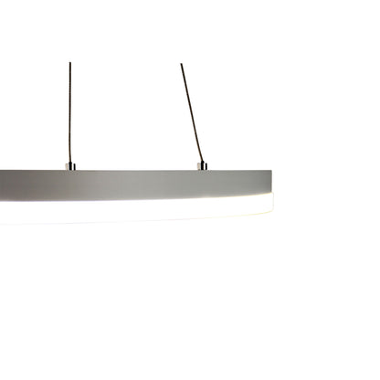 Modern Tricolour LED Halo Pendant - Cronus.60 White