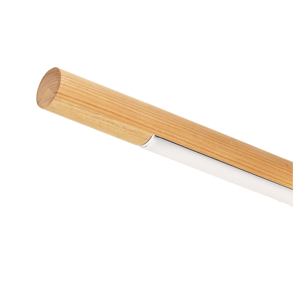 Ash Wood Tricolour LED Linear Pendant - Caber