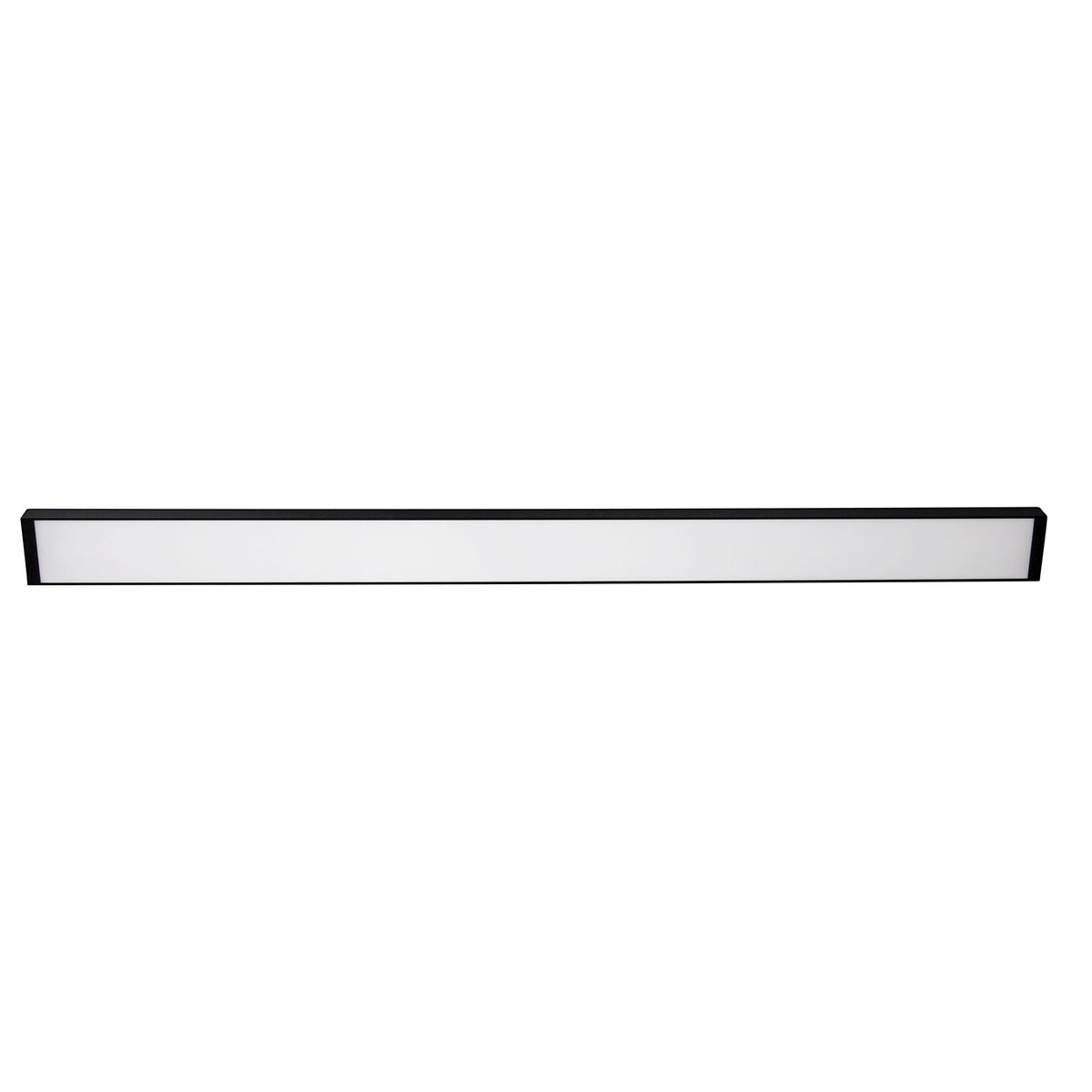 50W Tricolour LED Surface Mount Linear Light - Vana 150 CTS Black