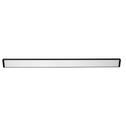 50W Tricolour LED Surface Mount Linear Light - Vana 150 CTS Black