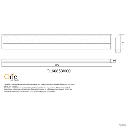 60cm Tricolour LED Vanity Light - Mode.60 Cts