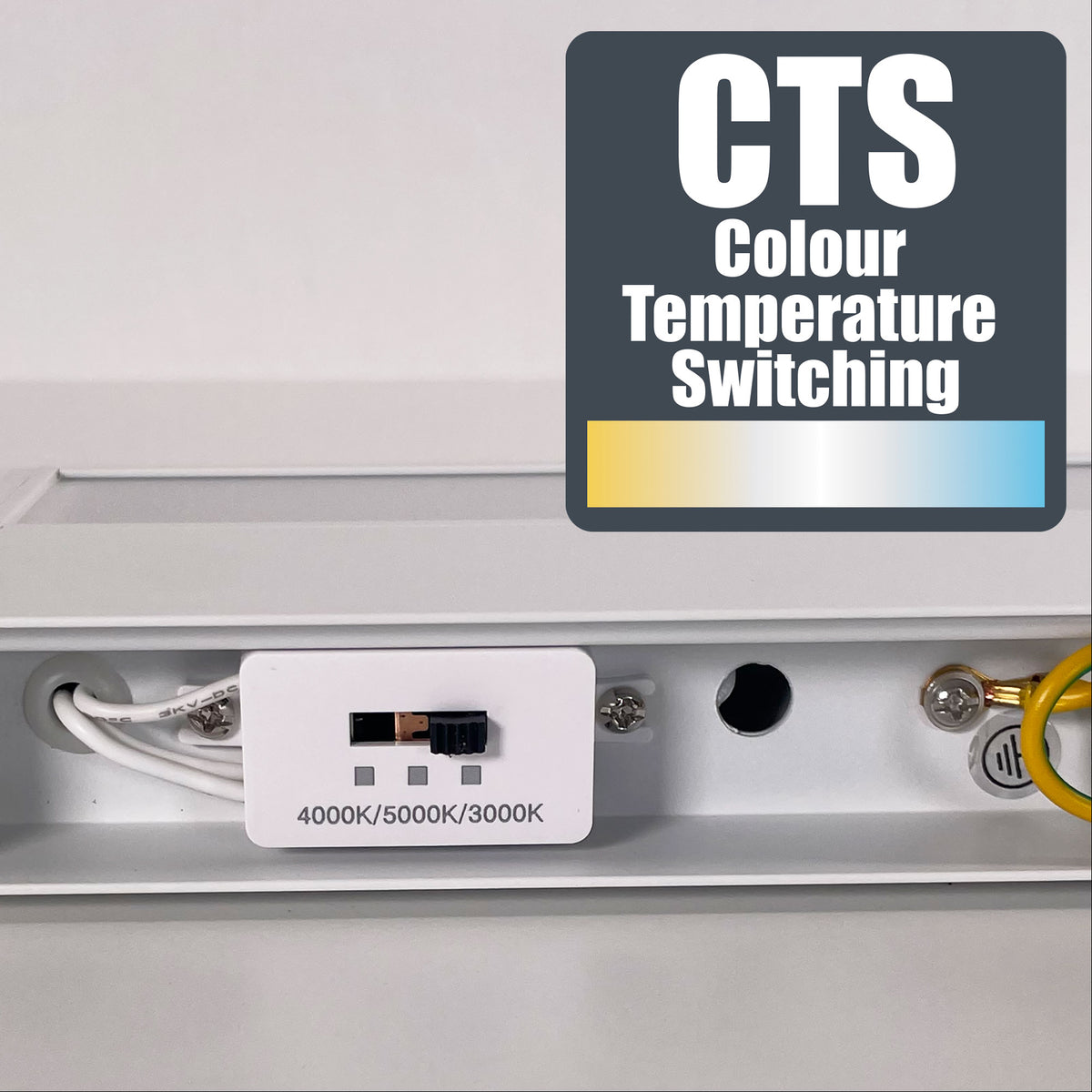 120cm Tricolour LED Vanity Light - Mode.120 Cts