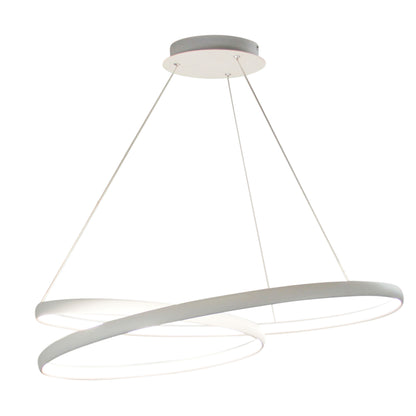 Modern LED Spiral Pendant - Infinity 4000K White