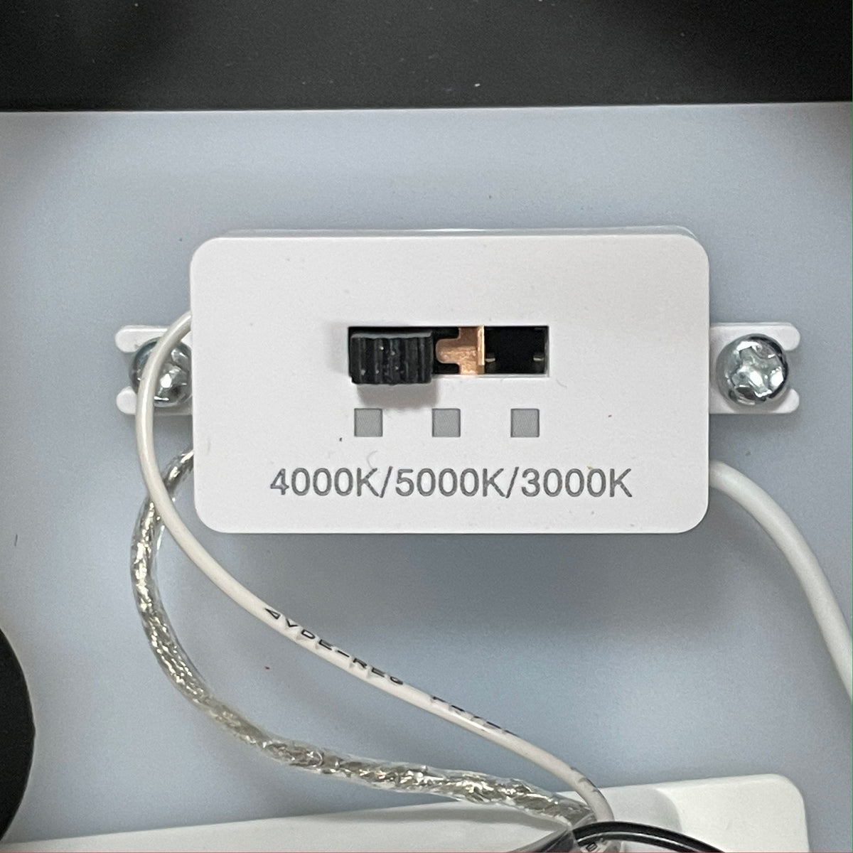 Tricolour LED Pendant - Noodle.50 Black