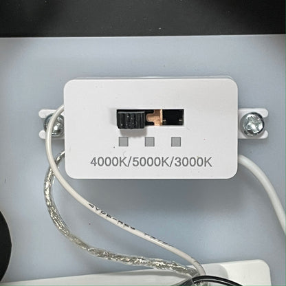 Tricolour LED Pendant - Noodle.50 Black