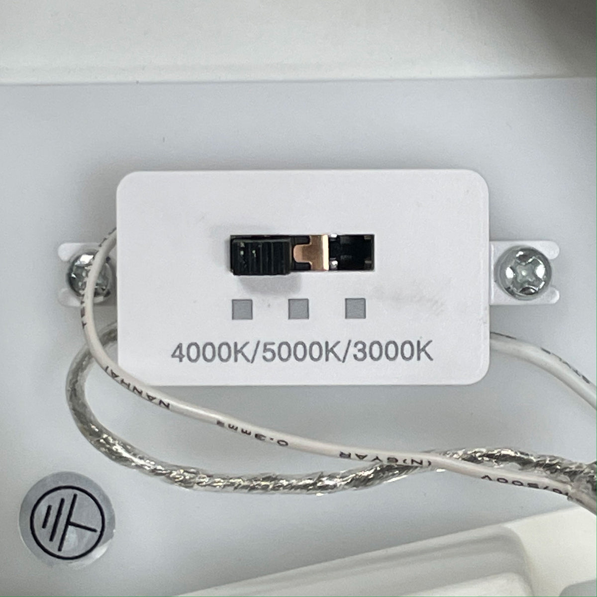 Tricolour LED Pendant - Noodle.50 White