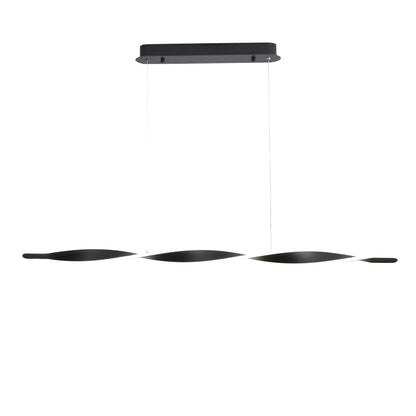 Tricolour LED Pendant Black - Aeon