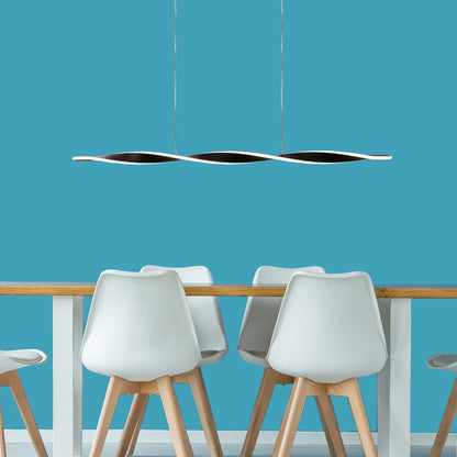 Tricolour LED Pendant Black - Aeon