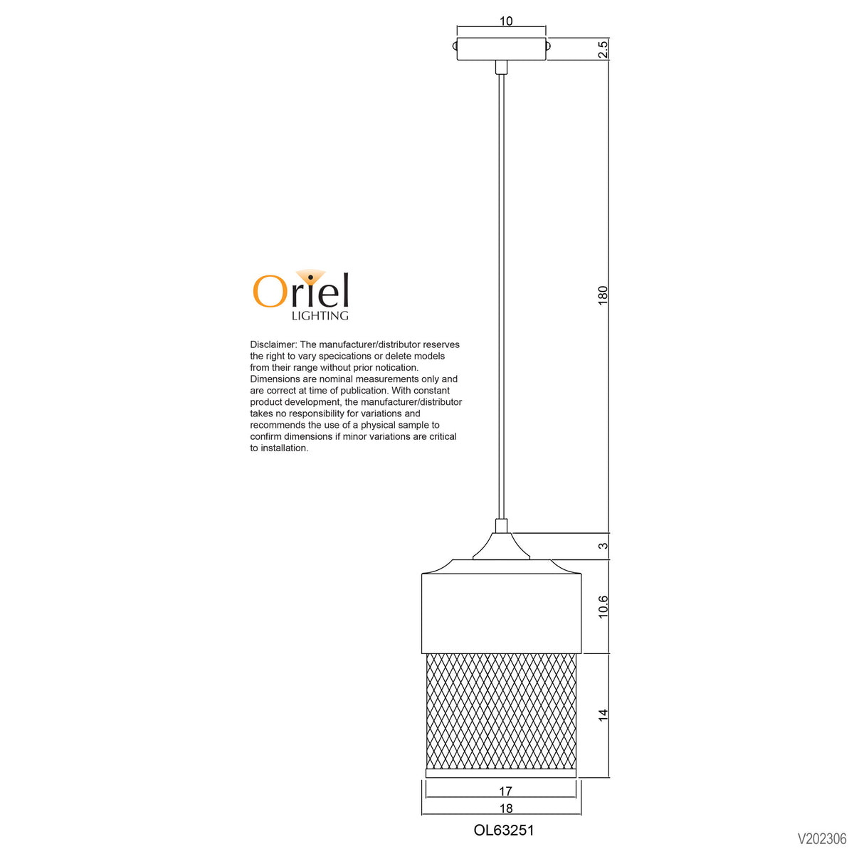 Industrial Mesh Pendant Retro Pendant - Chester.18