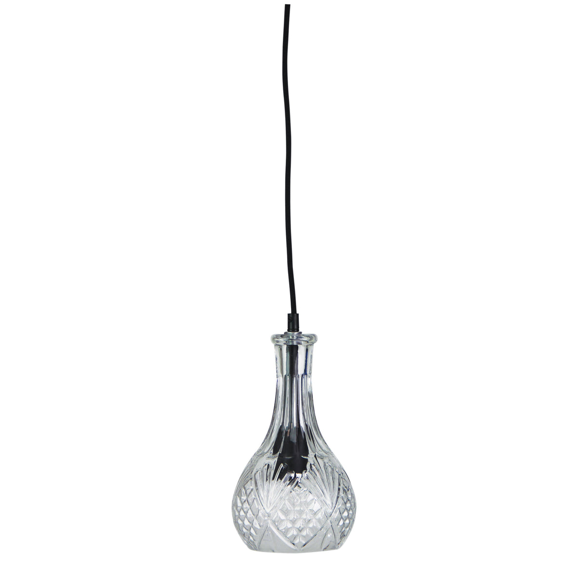 Retro Vintage Cut Glass Pendant - Decant 1