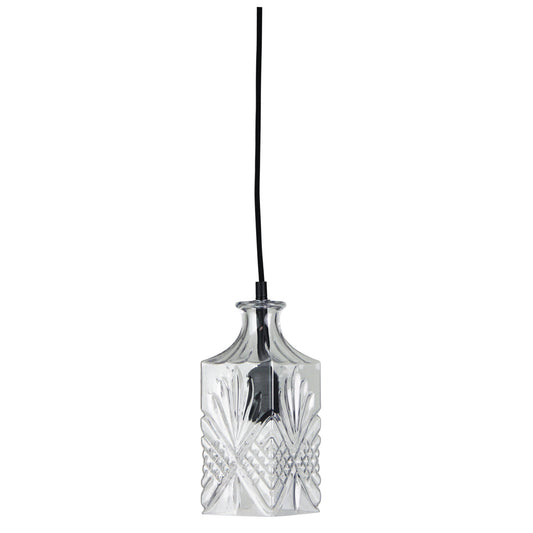 Retro Vintage Cut Glass Pendant - Decant 4