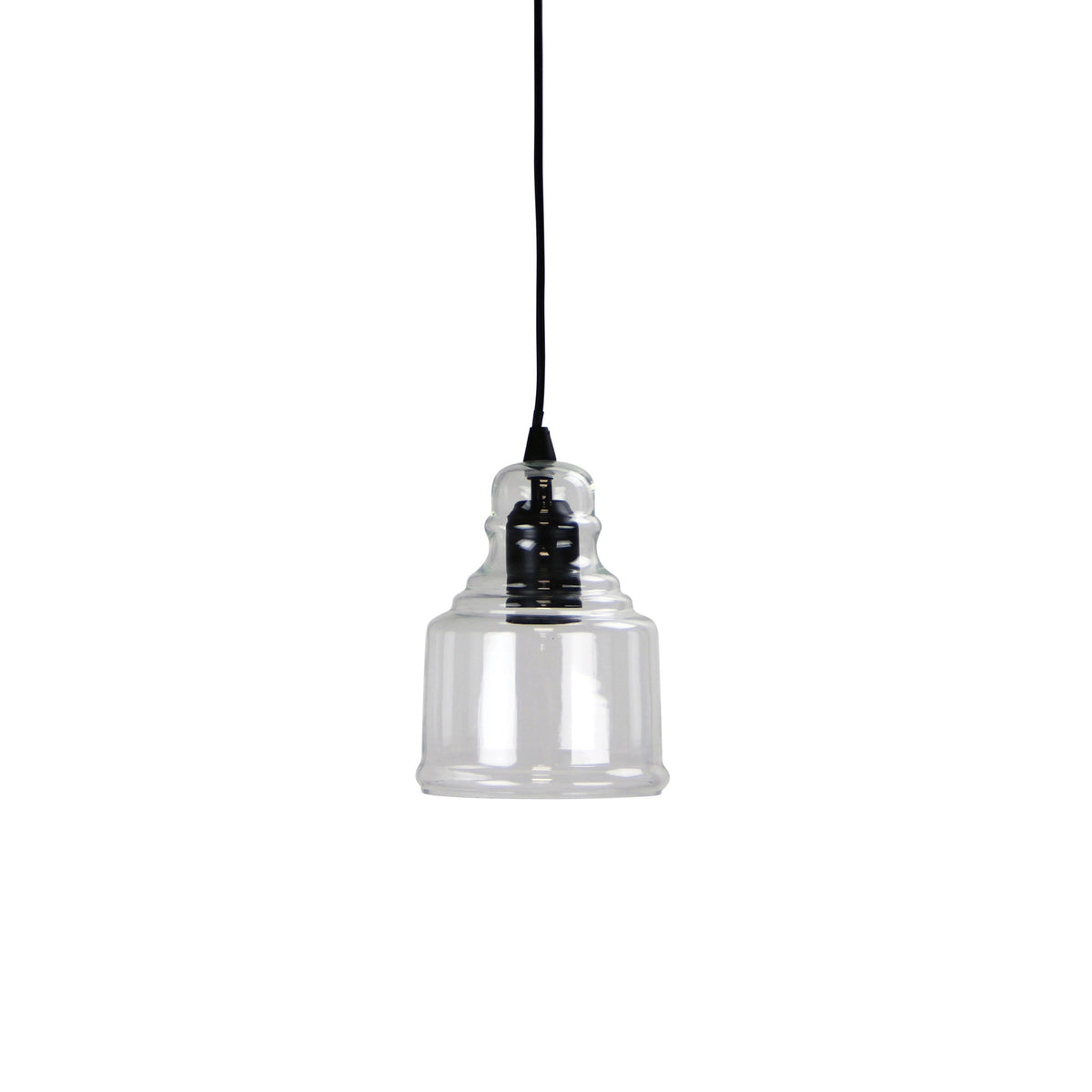 Clear Glass Single Pendant - Auburn.2