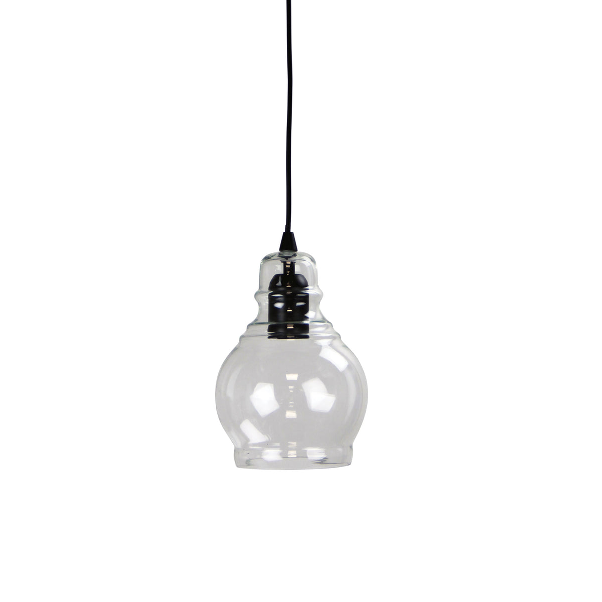 Clear Glass Single Pendant - Auburn.3