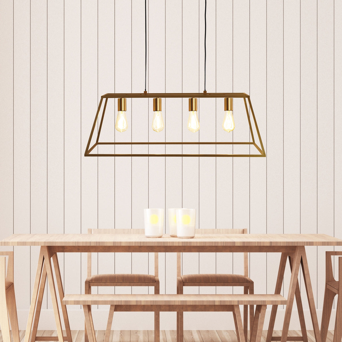 Hamptons Style Classic Pendant - Wainscott.4 Sb