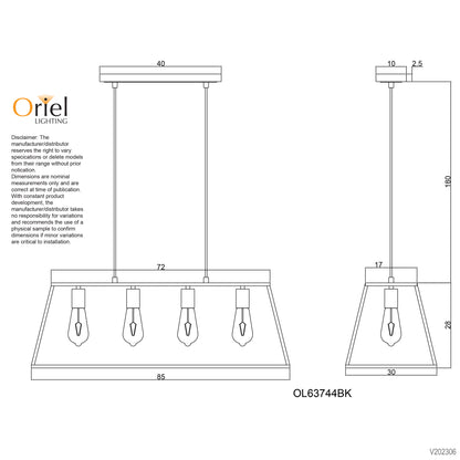 Hamptons Style Classic Pendant - Wainscott.4