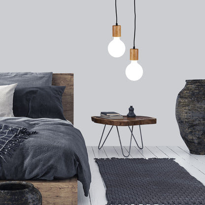 Timber Pendant Suspension - Plug